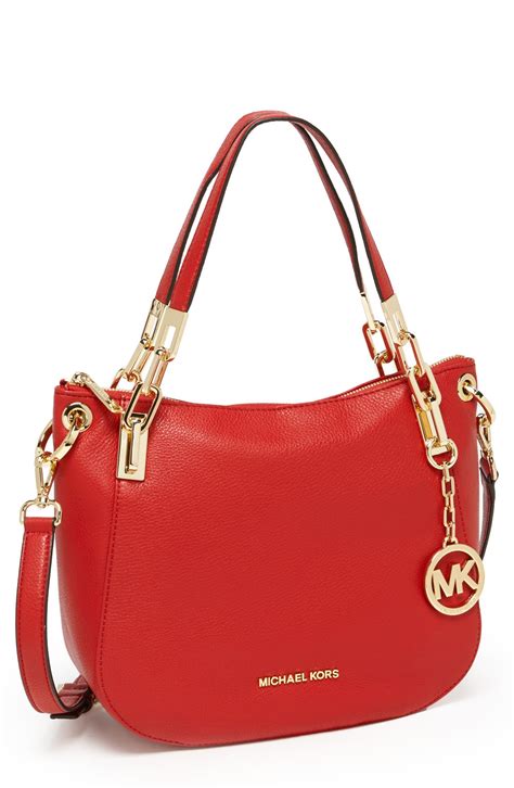 michael kors handbags red knock of|michael kors red purse outlet.